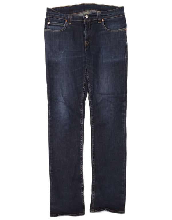 Мужские джинсы Levi's 511 Slim W33 L34 Темно-синие, хлопок