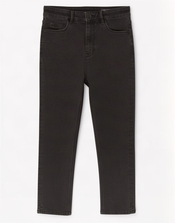 Женские укороченные джинсы Marks & Spencer The Carrie UK 10, маленькие W26 L22, черные