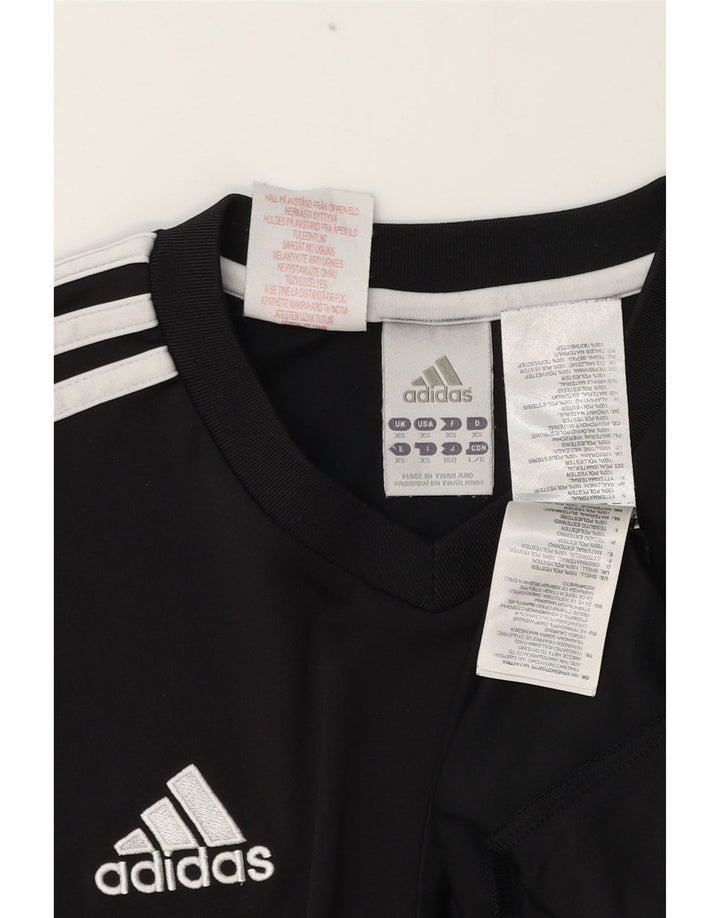 Мужская футболка Adidas Climalite Top XS, черный полиэстер