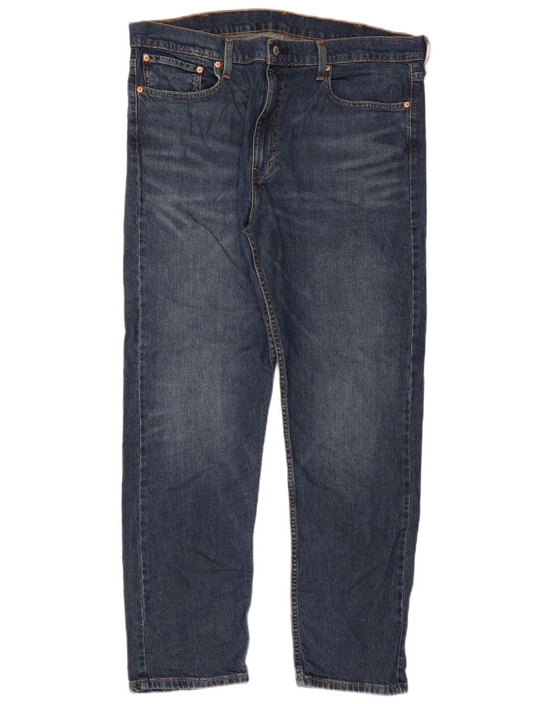 Мужские зауженные джинсы Levi's 502 W40 L32 синие