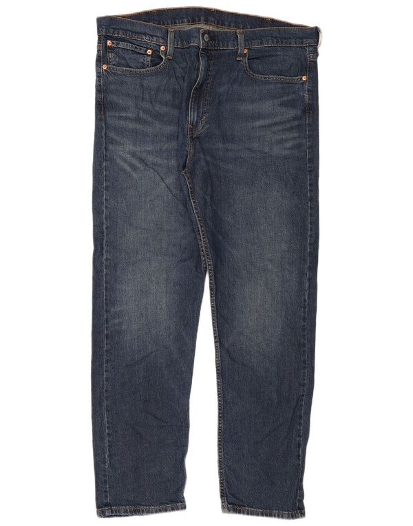 Мужские зауженные джинсы Levi's 502 W40 L32 синие