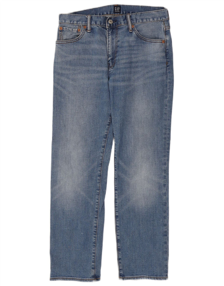 Джинсы мужские прямые Gap W30 L28 синие, хлопок