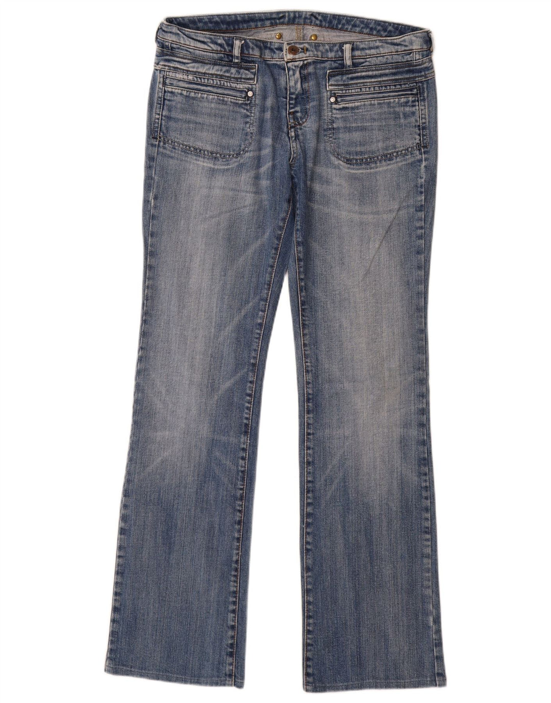 Женские джинсы DIESEL Bootcut W31 L33 Синие, хлопок
