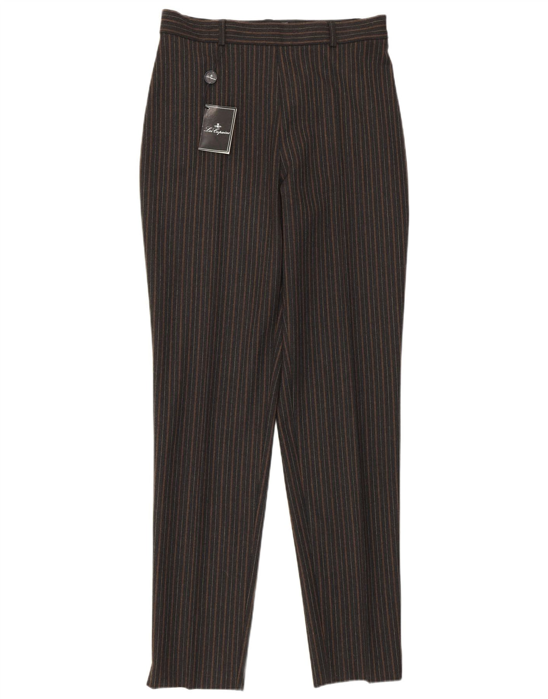 LES COPAINS Женские повседневные брюки с высокой талией IT 46 Large W30 L33 Черные