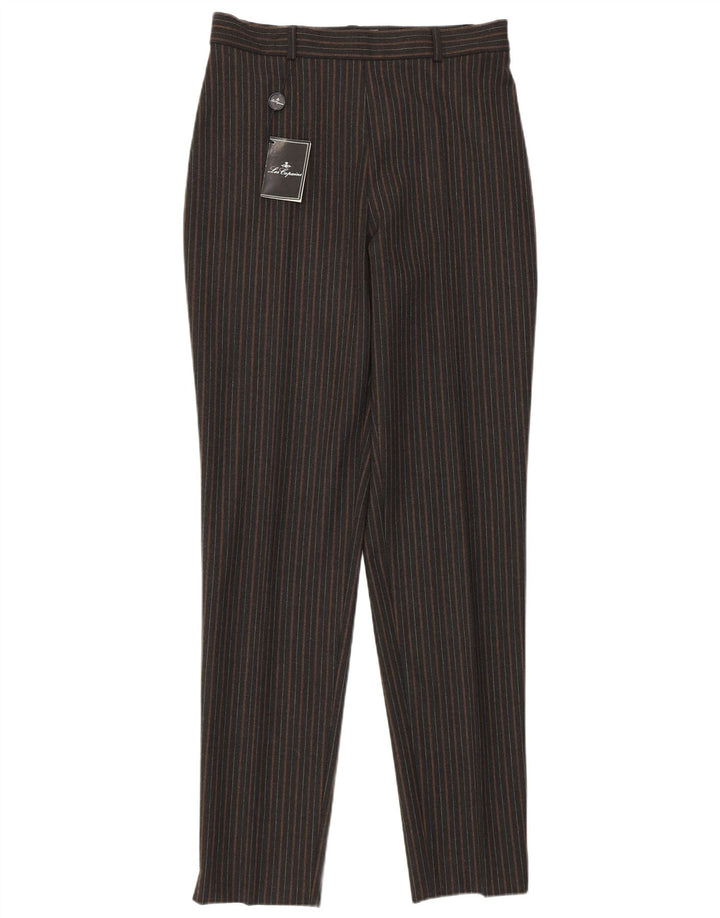 LES COPAINS Женские повседневные брюки с высокой талией IT 46 Large W30 L33 Черные