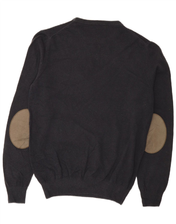 Мужской джемпер с круглым вырезом Brooksfield IT 50 Medium Grey Wool