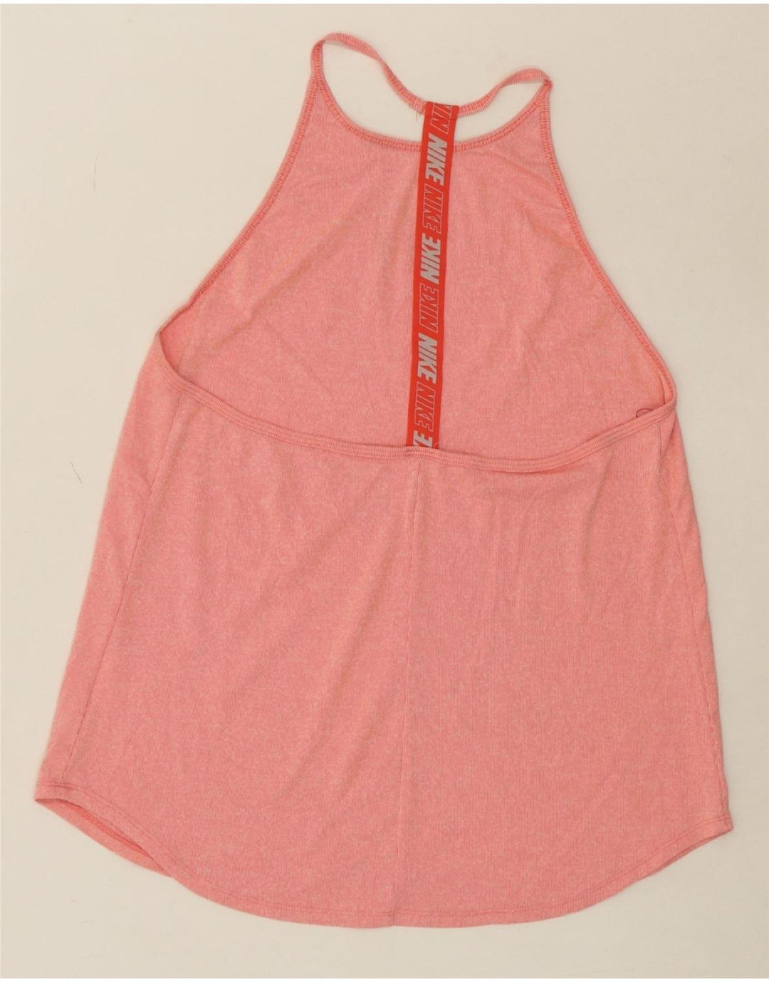 NIKE Womens Dri Fit Graphic Halter Top UK 18 XL Pink Polyester Vintage Nike and Second-Hand Nike from Messina Hembry 