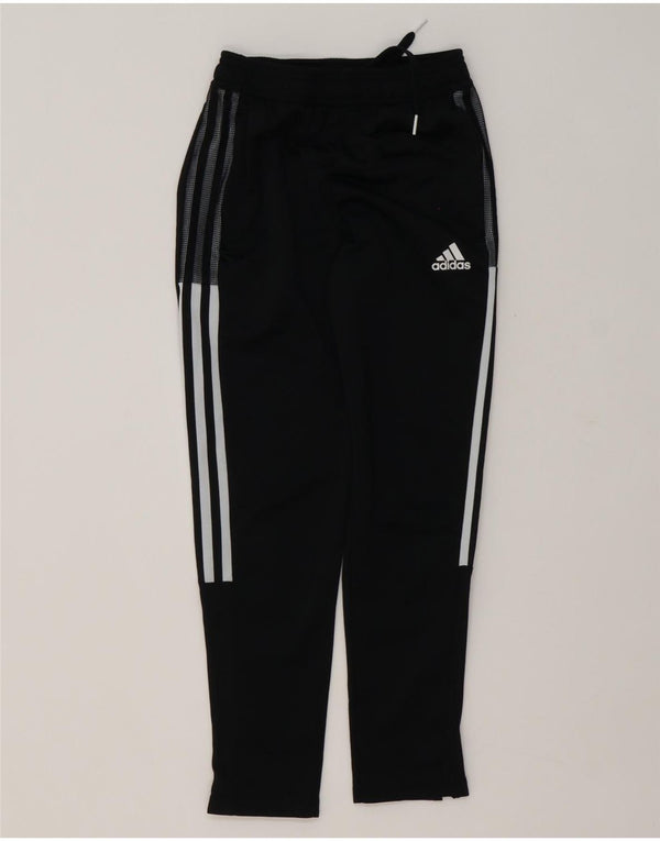 Спортивные брюки Adidas для мальчиков 9-10 лет, черный полиэстер