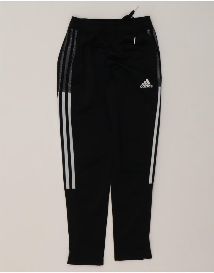 Спортивные брюки Adidas для мальчиков 9-10 лет, черный полиэстер