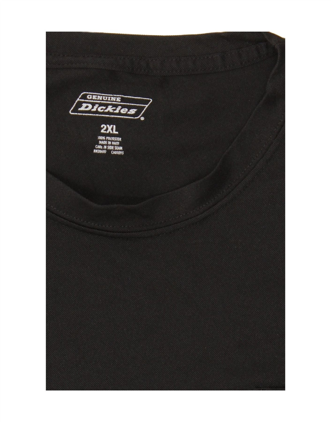 Мужская футболка Dickies Top 2XL, черный полиэстер
