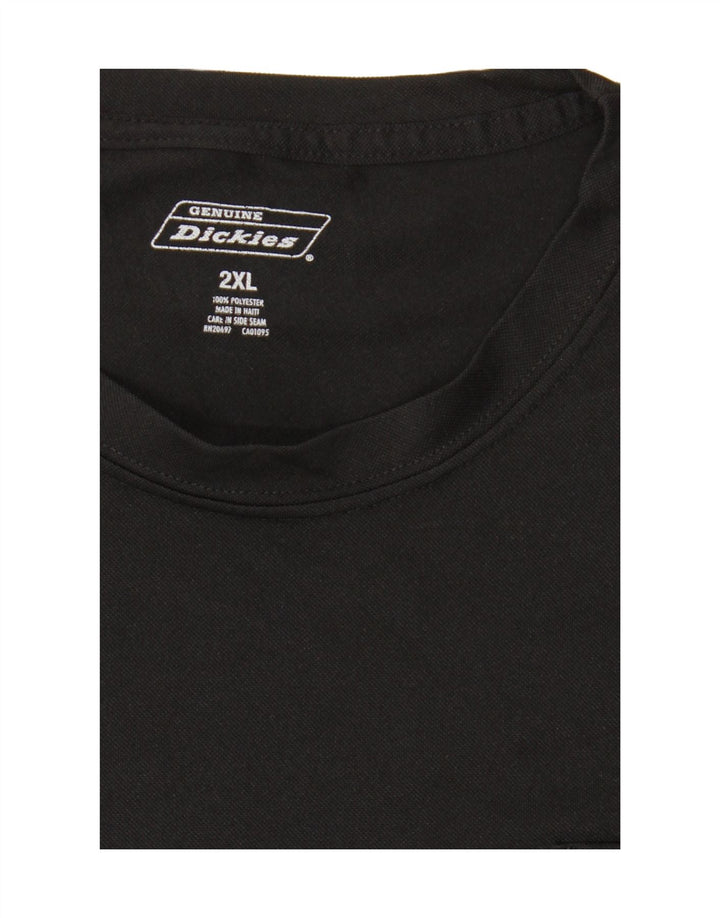 Мужская футболка Dickies Top 2XL, черный полиэстер