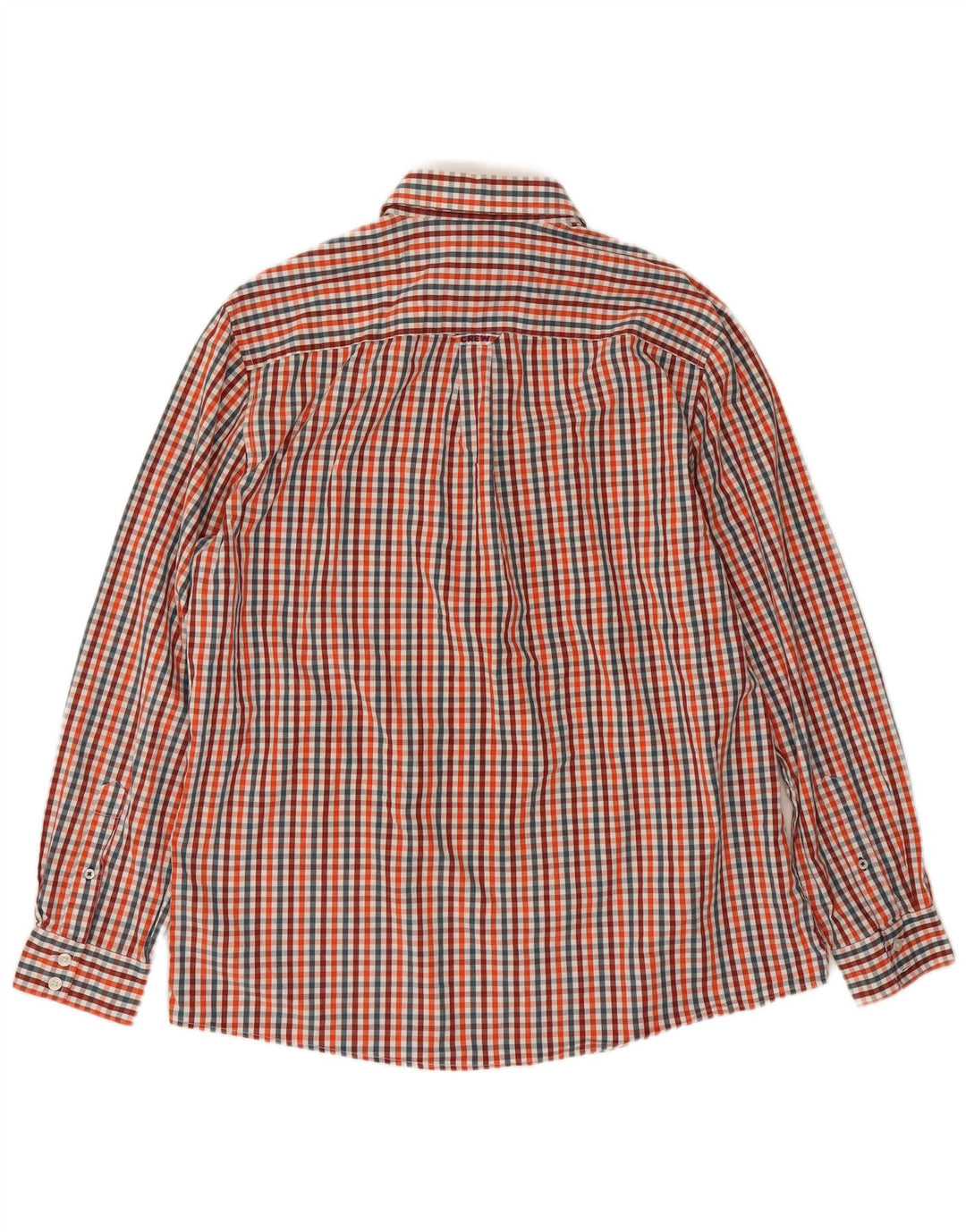 Crew Clothing Мужская рубашка классического кроя XL в разноцветную клетку из хлопка