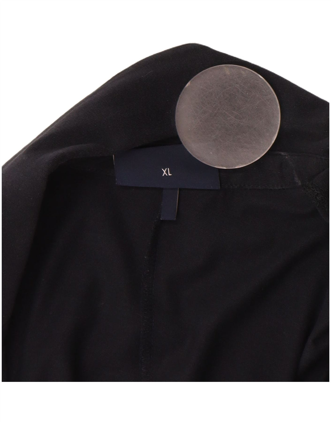 Женский пиджак Armani Jeans на 2 пуговицах UK 18 XL Темно-синий хлопок