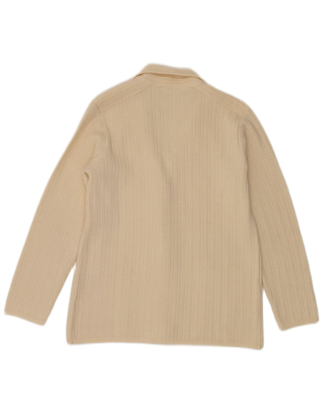 CAGI Женский свободный двубортный кардиган-свитер IT 34 2XS Off White