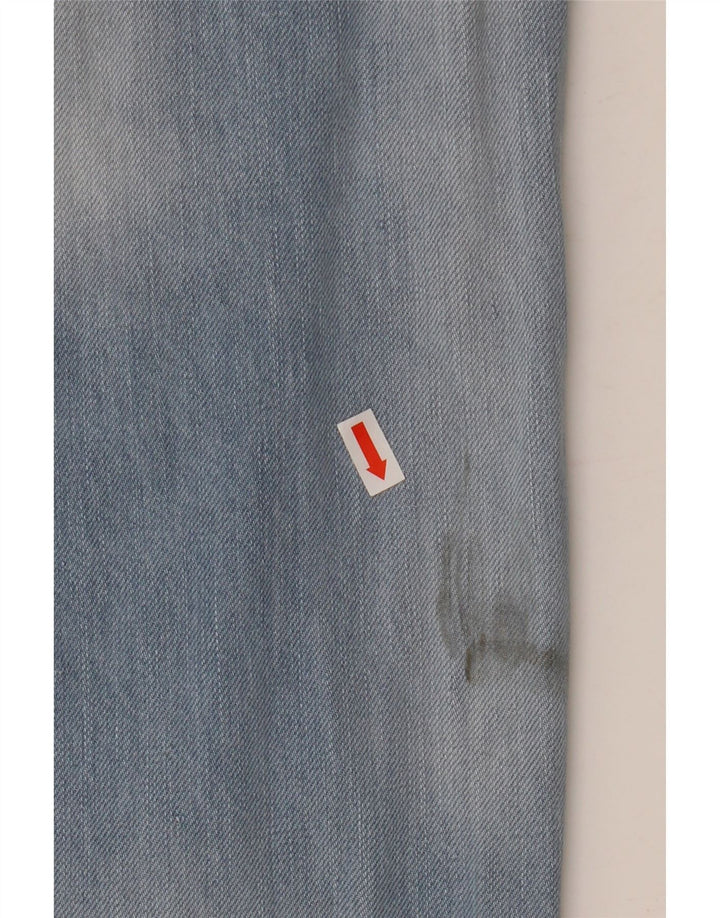 Мужские потертые узкие джинсы Jack & Jones Tim W34 L31 синие