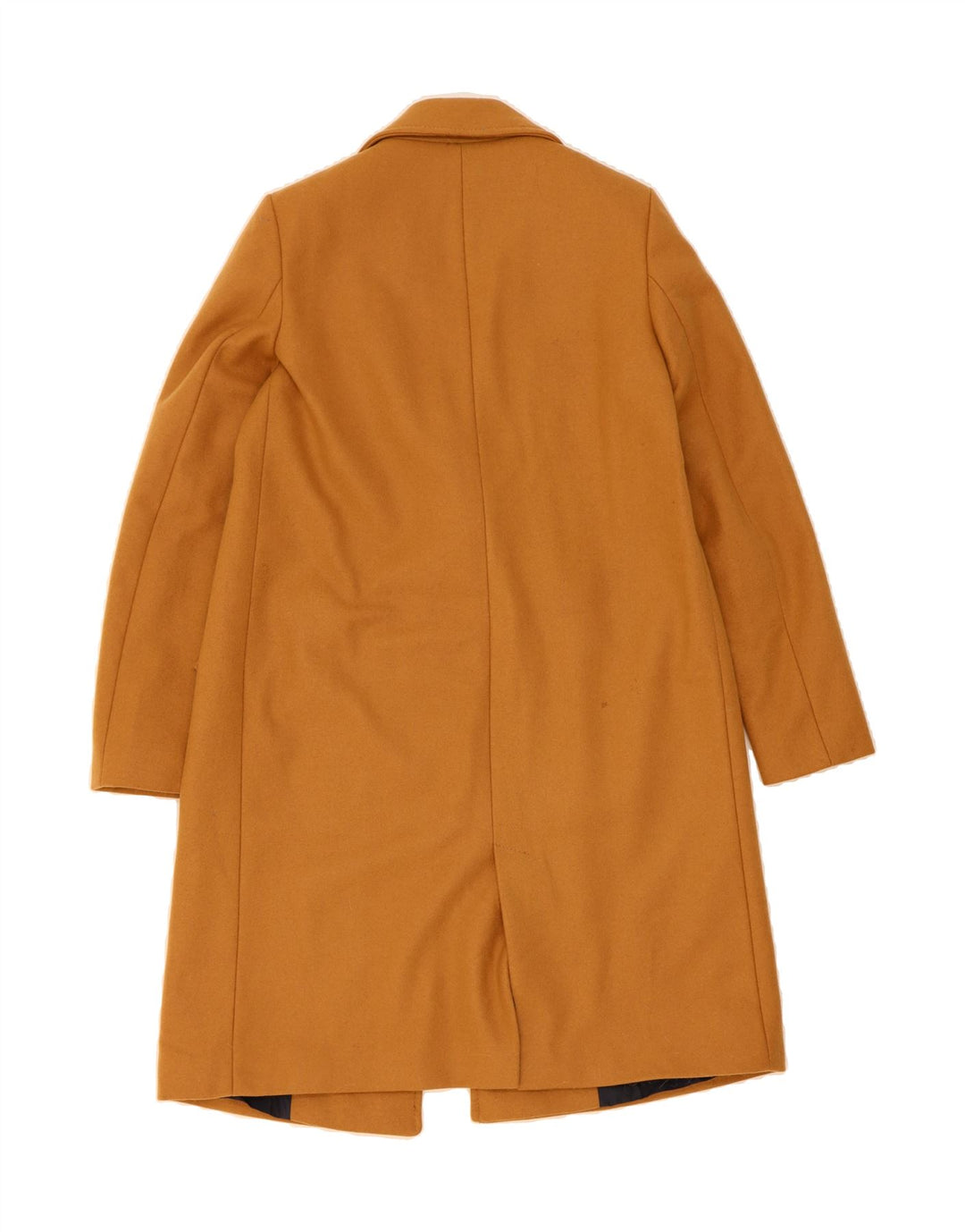 ZARA Womens Overcoat UK 14 Medium Brown Acetate Vintage Zara and Second-Hand Zara from Messina Hembry 