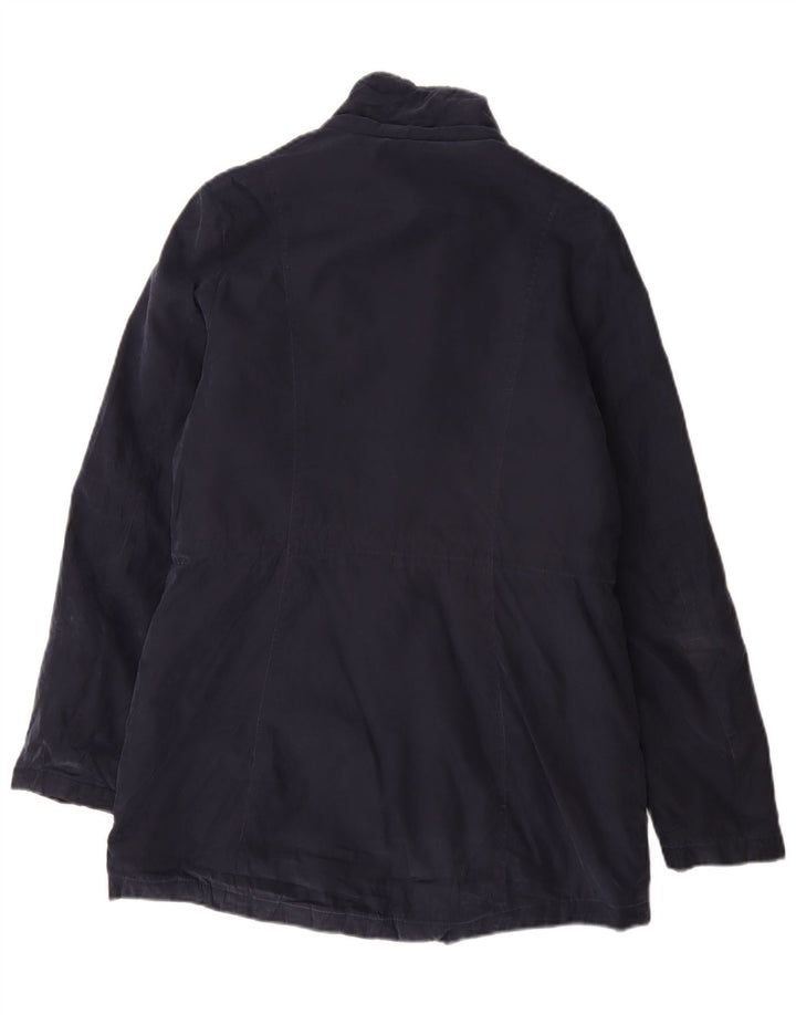 Женская куртка Nautica Sherpa UK 10, маленькая, темно-синяя, полиэстер