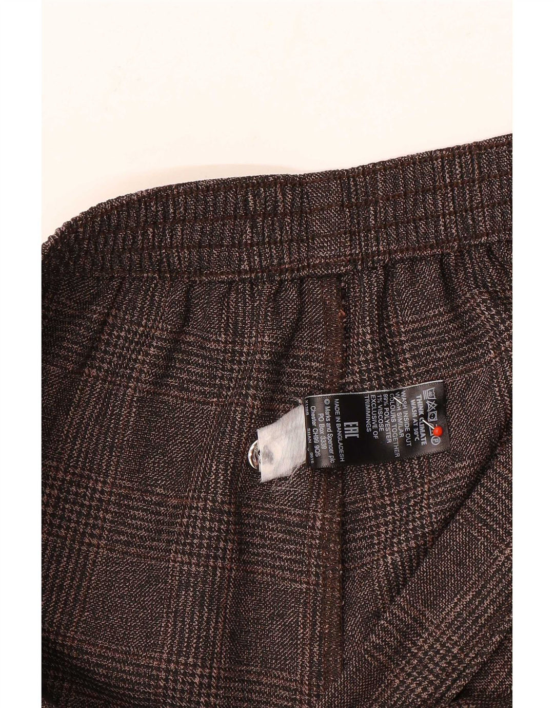Женские укороченные брюки Marks & Spencer UK 12 Medium W28 L24 Серые