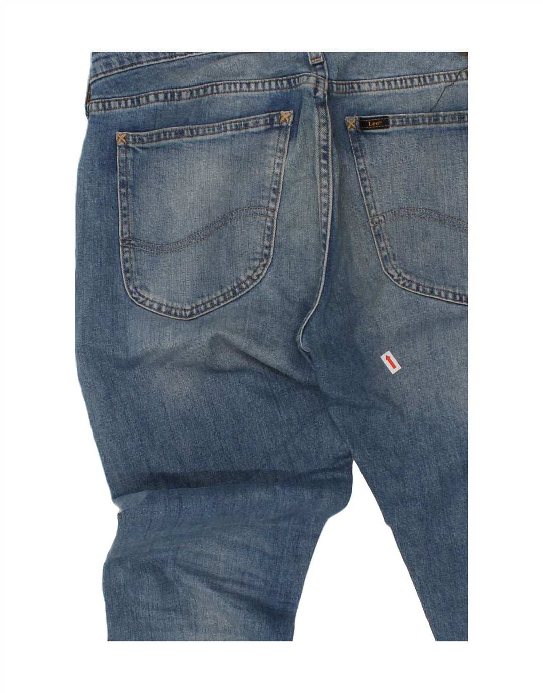 LEE Womens Luke Slim Jeans W31 L32 Blue Cotton Vintage Lee and Second-Hand Lee from Messina Hembry 
