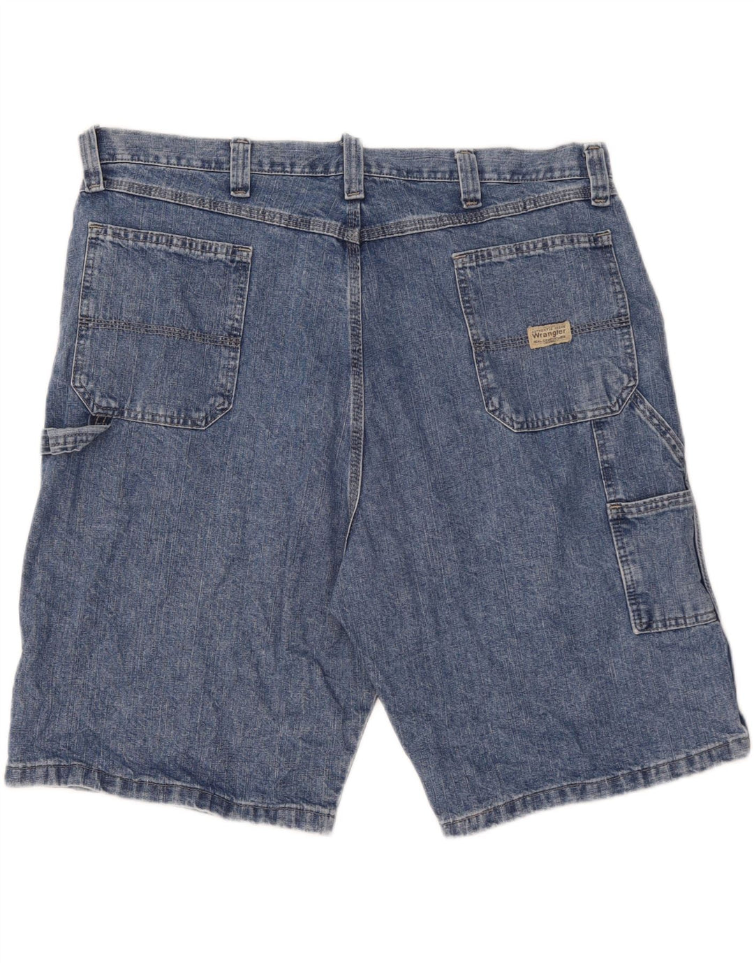 Мужские джинсовые шорты карго WRANGLER W42 2XL, синие, хлопок