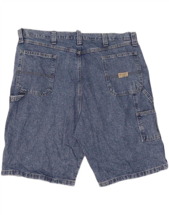 Мужские джинсовые шорты карго WRANGLER W42 2XL, синие, хлопок