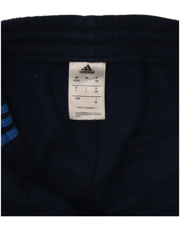 Мужские спортивные брюки ADIDAS Joggers UK 42/44, большой темно-синий, хлопок