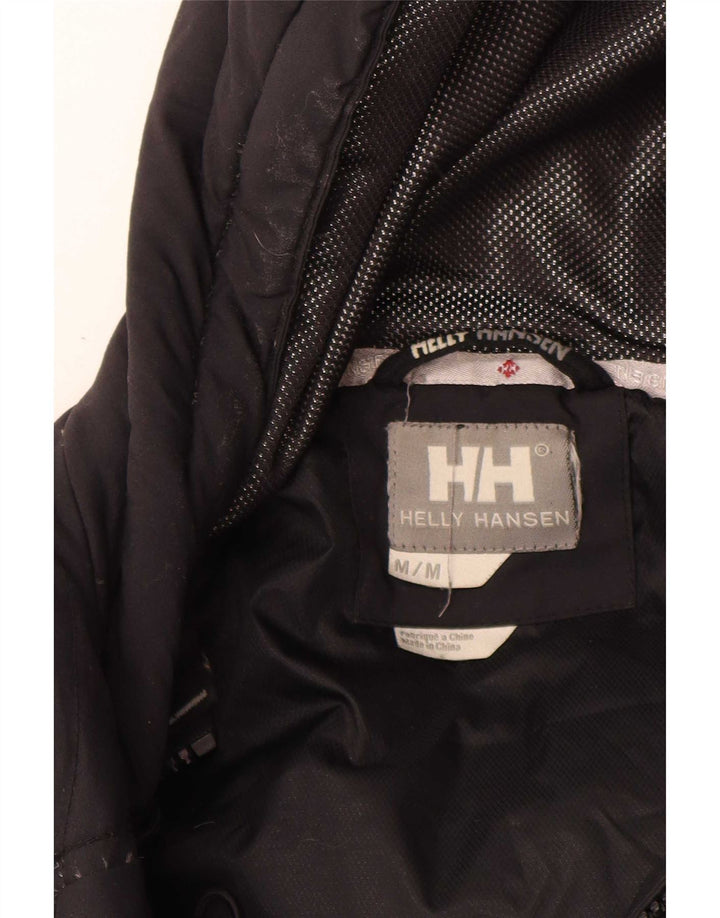 Helly Hansen Женская утепленная куртка с капюшоном UK 14, средний черный нейлон