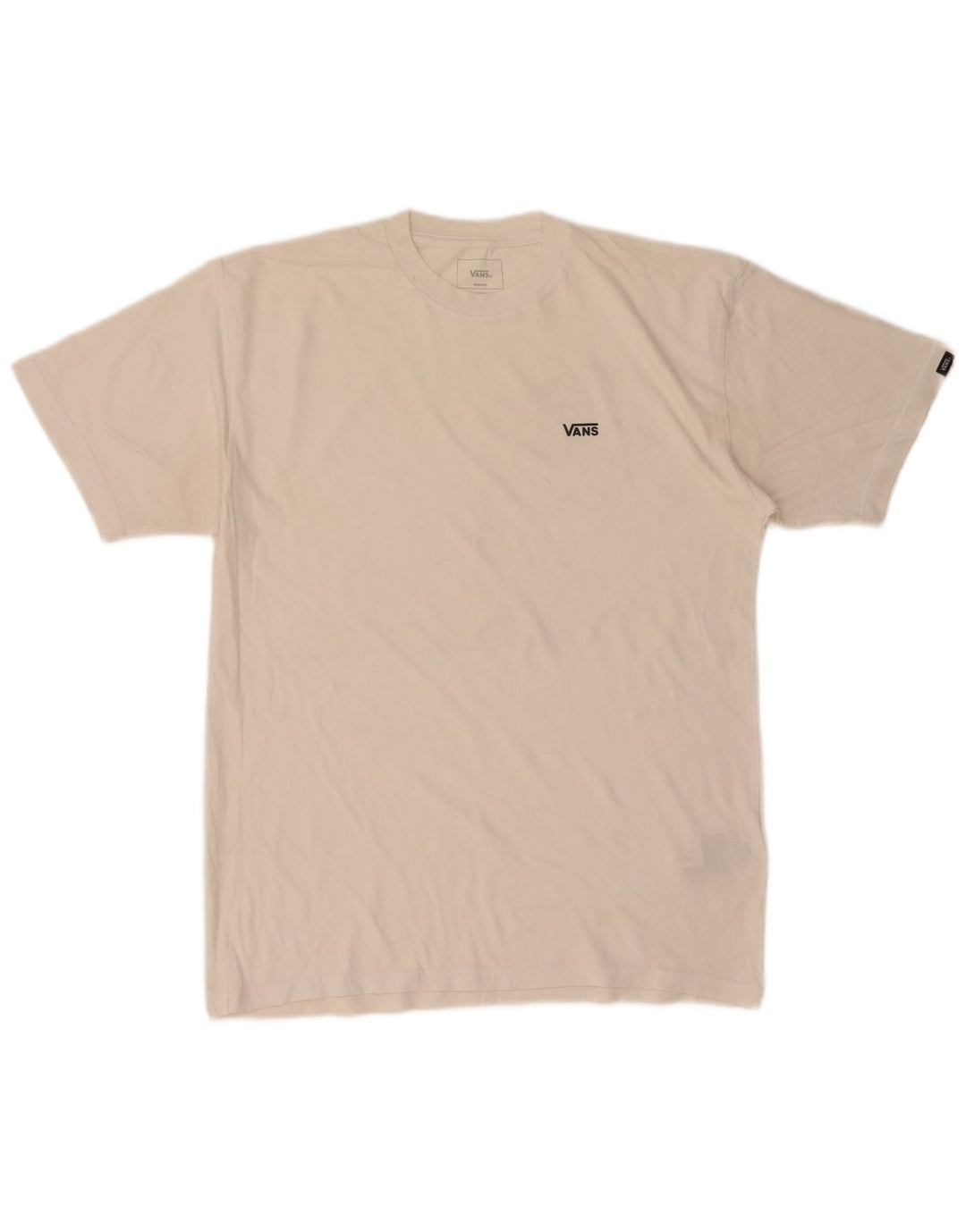 Мужская футболка классического кроя VANS, средний белый цвет
