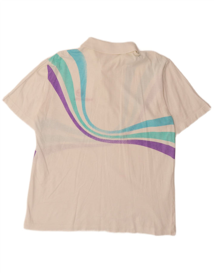 Мужская рубашка поло SERGIO TACCHINI EU 52, большая белая полоска