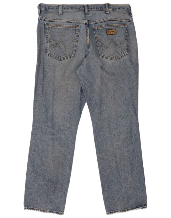 Джинсы мужские прямые Wrangler W36 L30 синие