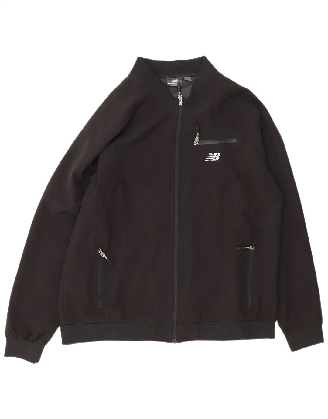 Мужская спортивная куртка New Balance XL, черный полиэстер