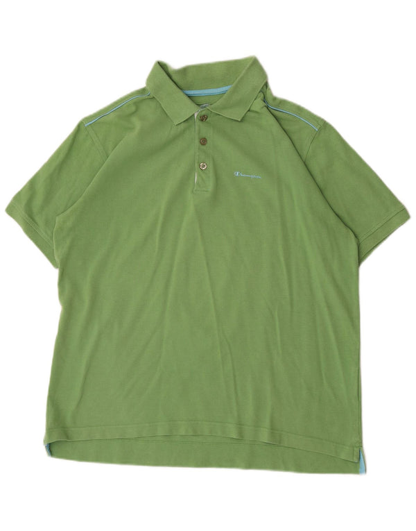 Champion Boys Polo Shirt 13-14 Years XL Green Cotton