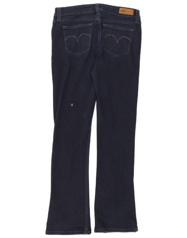 Женские джинсы Levi's Bootcut Demi Curve, США 9, средний размер W29 L32, темно-синий хлопок,