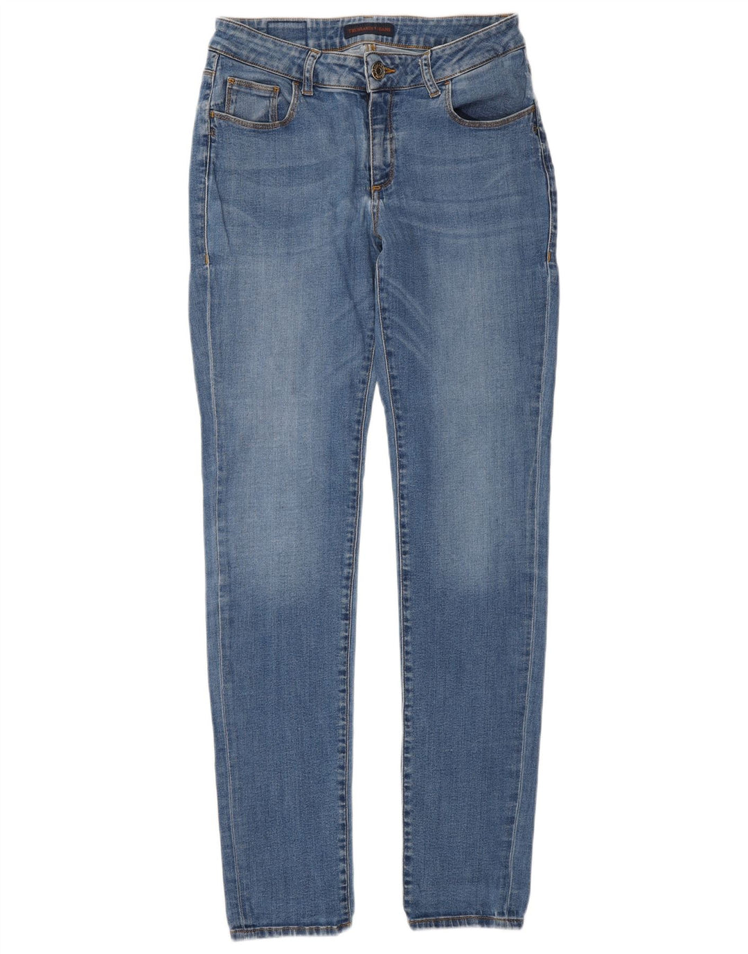 Женские узкие джинсы Trussardi W29 L32 синие