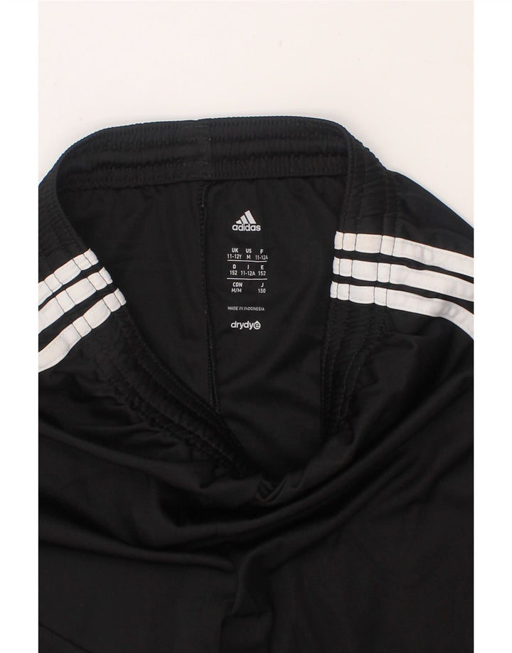ADIDAS Boys Climacool Sport Shorts 11-12 Years  Black Polyester Vintage Adidas and Second-Hand Adidas from Messina Hembry 