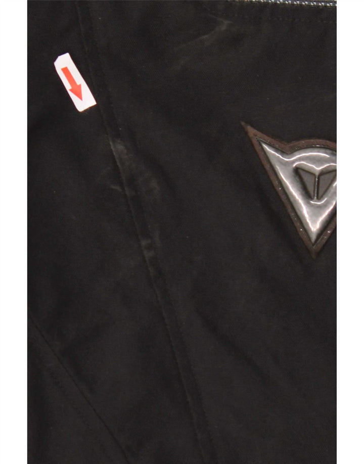 Мужская куртка-гонщик Dainese IT 54, большая черная, хлопок