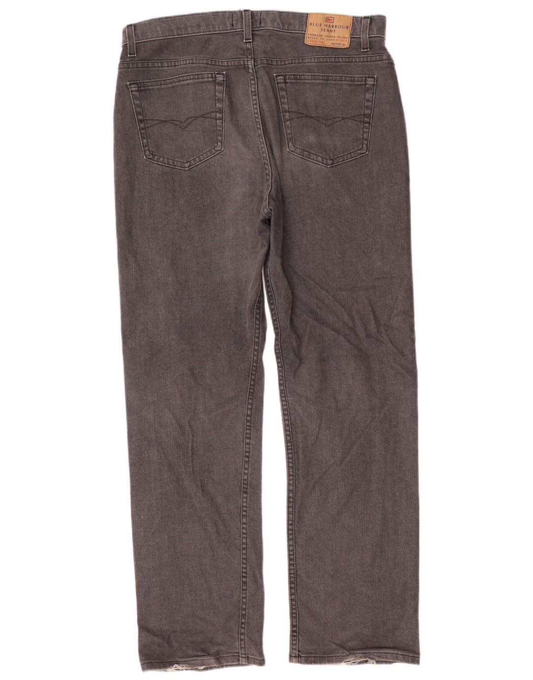 Мужские прямые джинсы Marks & Spencer Blue Harbour W36 L31, серый хлопок