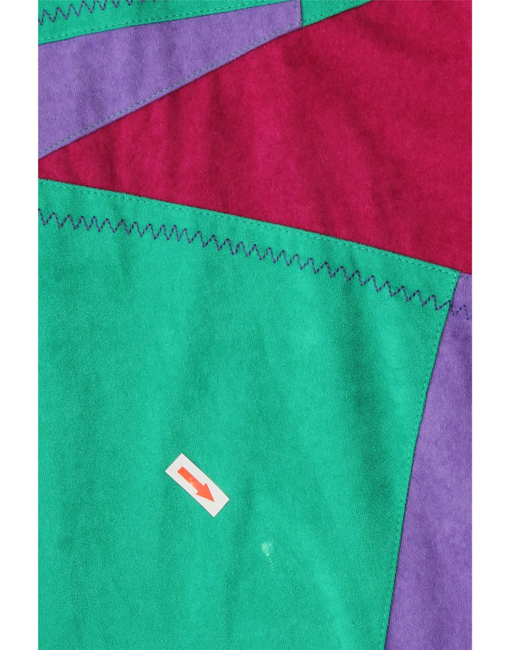 Lotto Женский спортивный костюм Верхняя куртка XL Разноцветный ретро с цветными блоками