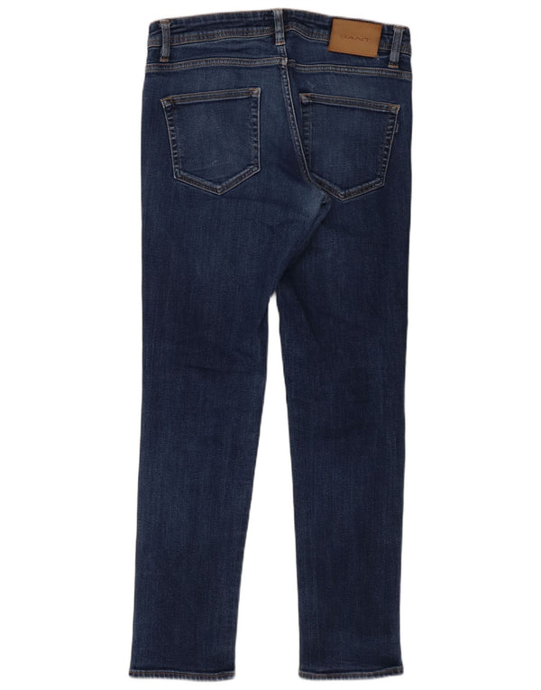 Джинсы мужские узкие Gant W32 L31 синие