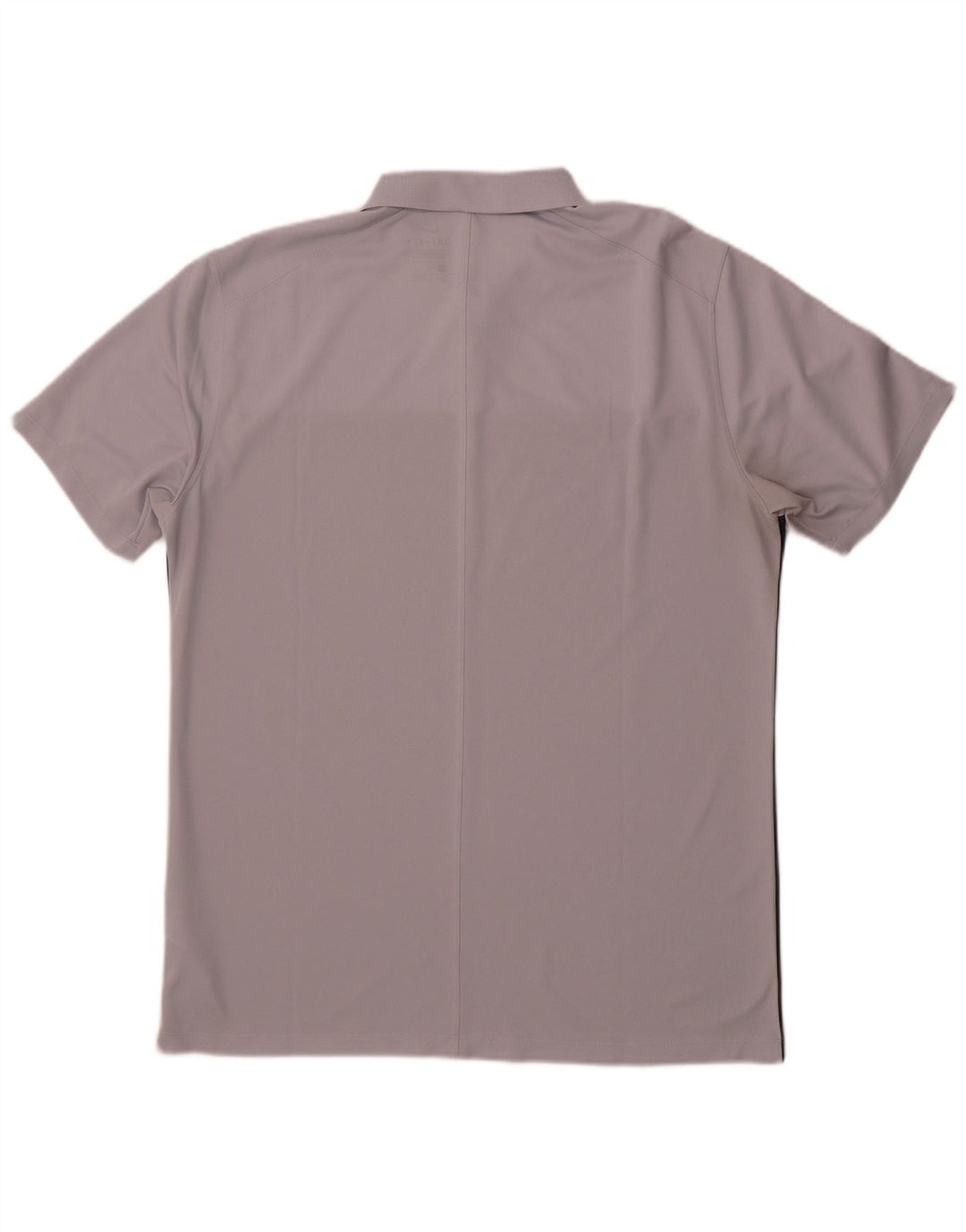 Мужская рубашка-поло стандартного кроя Nike Dri Fit среднего размера, темно-синяя, с цветными блоками