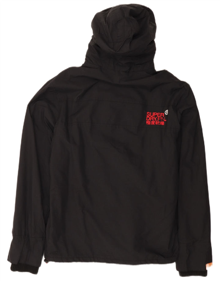 Женская ветровка с рисунком Superdry UK 14, средний черный