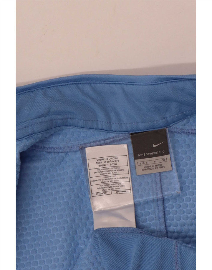 Женская спортивная куртка без рукавов Nike, маленький размер, синий полиэстер, США 4/6