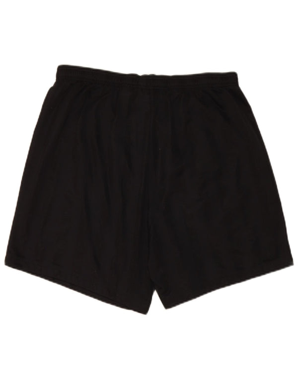 Nike Mens Sport Shorts Medium Black Pinstripe Polyester