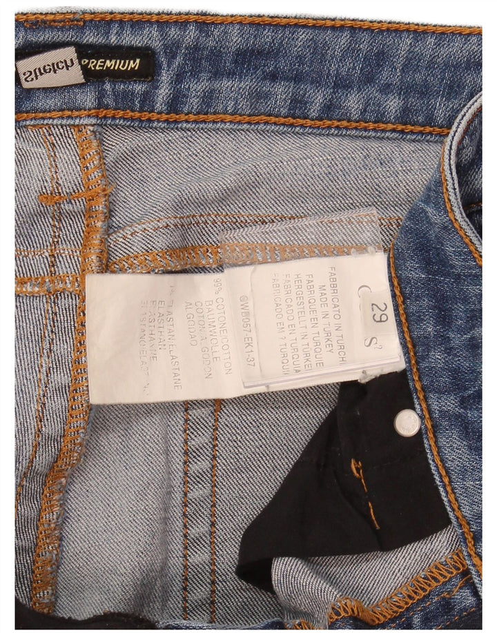Женские прямые джинсы GUESS W29 L30 синие, хлопок