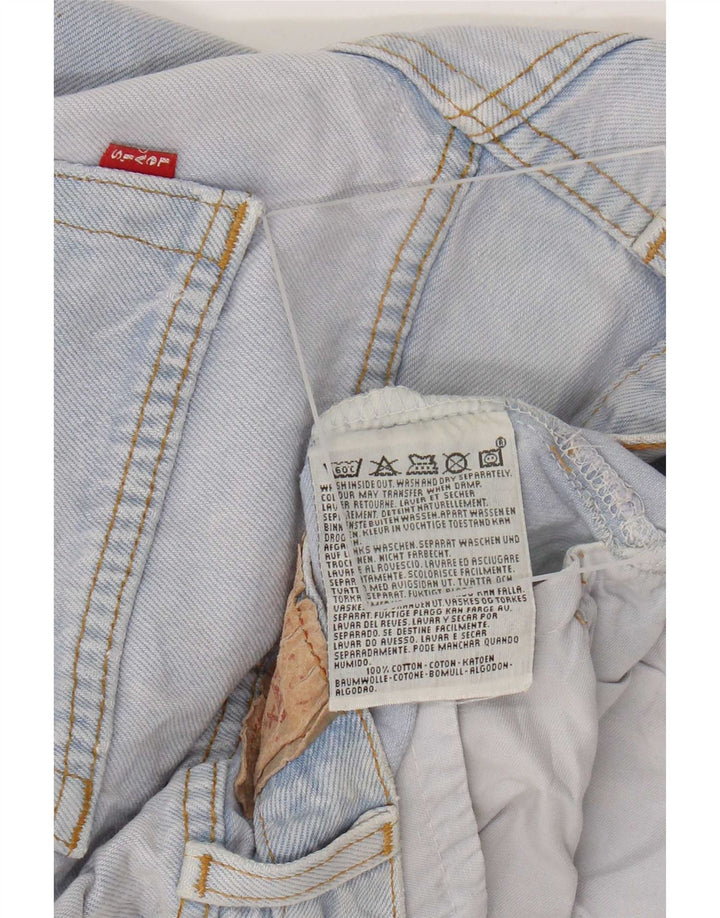 Мужские прямые джинсы Levi's W34 L31 синие, хлопок