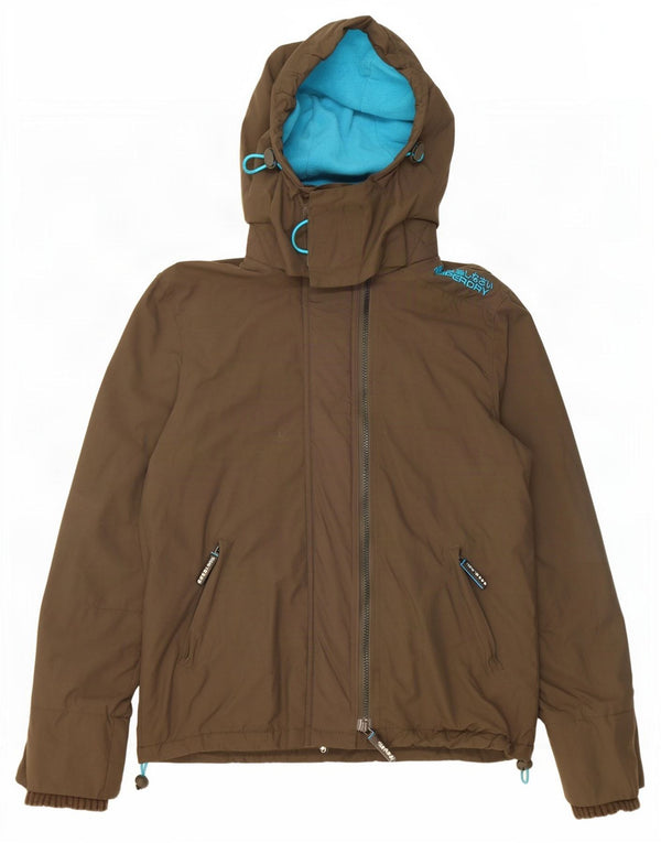 Женская ветровка с рисунком Superdry UK 14, средний хаки