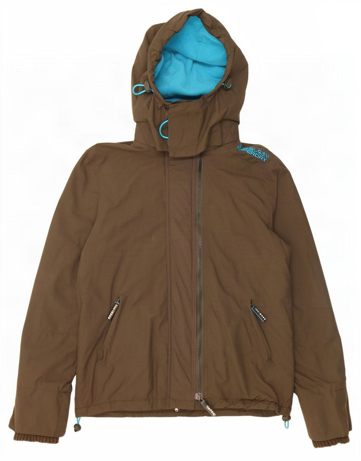 Женская ветровка с рисунком Superdry UK 14, средний хаки