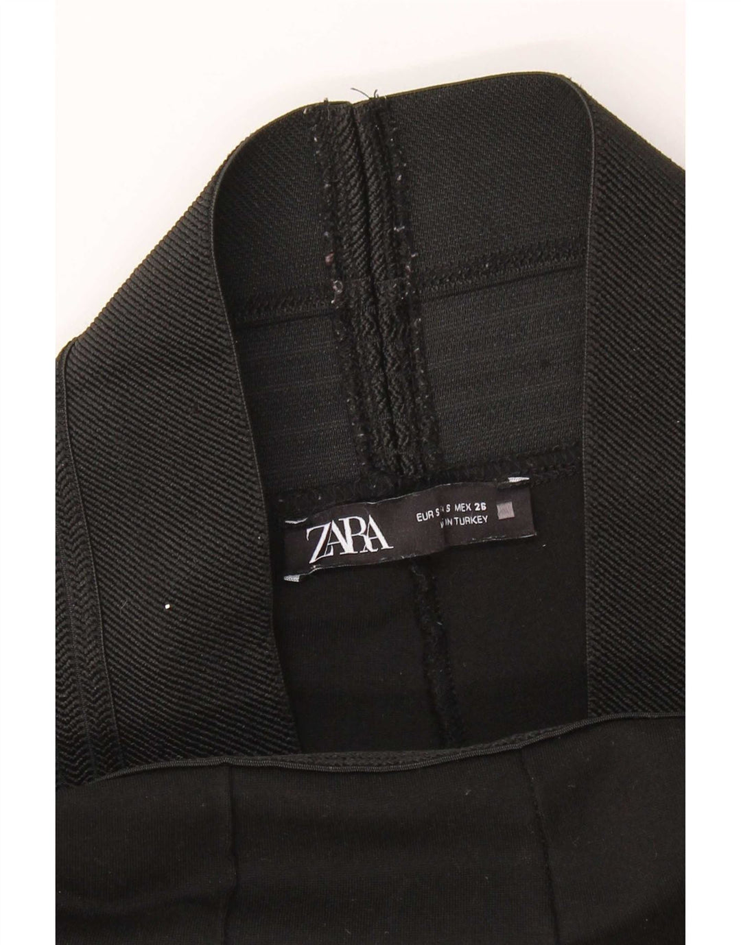 Женские леггинсы Zara, маленькие черные из вискозы