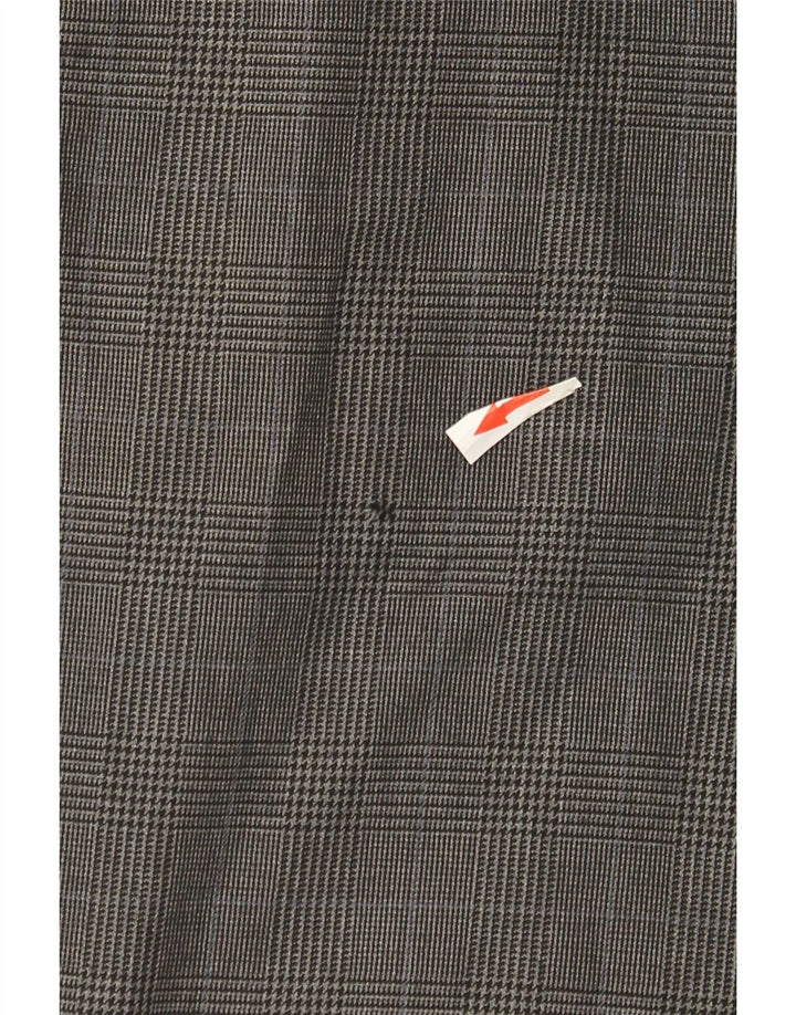 Мужские брюки-чиносы Gap Extra Sim Fit W34 L32, серые хлопковые брюки в клетку