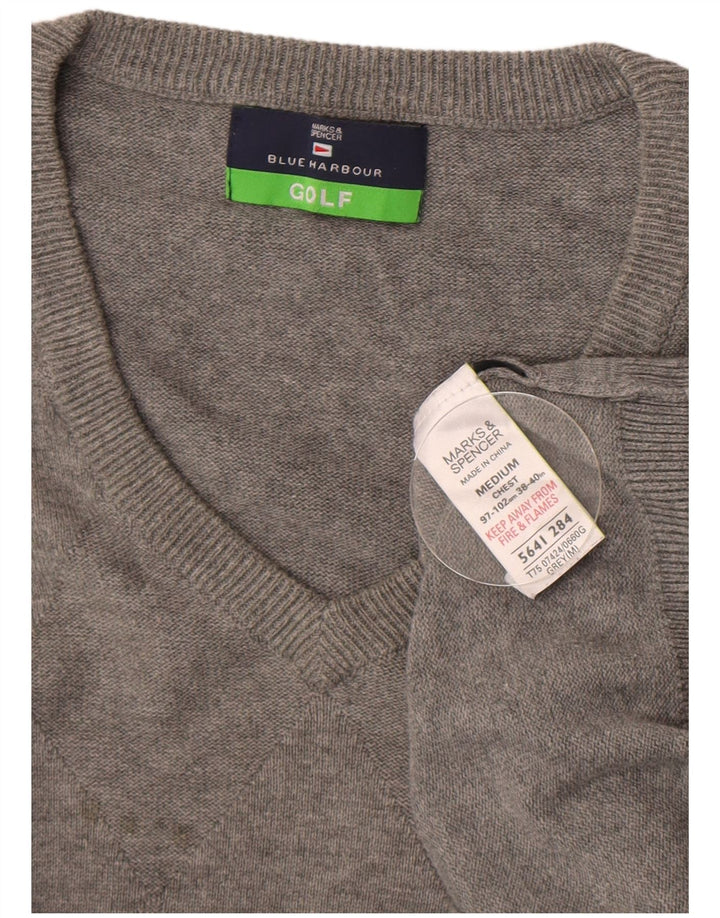 Мужская майка MARKS & SPENCER Blue Harbour Vest UK 38/40, средний серый